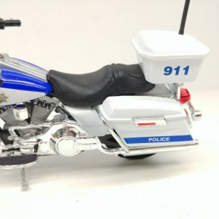 Harley Davidson California Police Motorcycle Diecast Maisto 1/18 No packaging 3