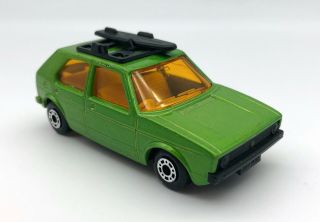 Matchbox Superfast No.  7 Green Vw Golf 1976 - Lesney Products Made England