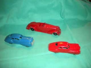 Attic Find Three Vintage Tootsie Toy Die Cast Cars One Money
