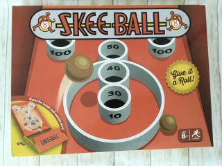 Skee - Ball: Classic Arcade Game Portable Tabletop With Wooden Balls