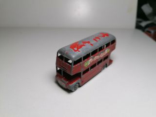 Vintage Matchbox Lesney Moko No.  5 C - London Bus (b4)