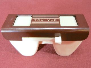 Vintage Tru - Vue Film Viewer with 25 Boxed Rolls of Film / Viewmaster 2