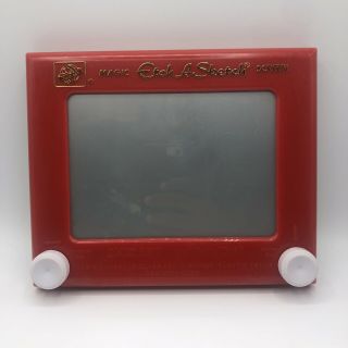 See Pictures Vintage Ohio Art 505 Magic Etch A Sketch Screen