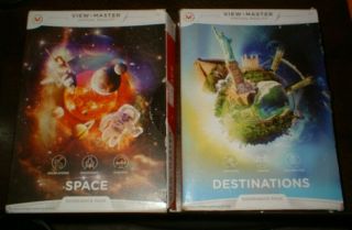 Mattel View Master Virtual Reality Experience Destinations And Space Pack