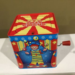 Schylling’s Silly Circus Toy Metal Jack - In - The - Box