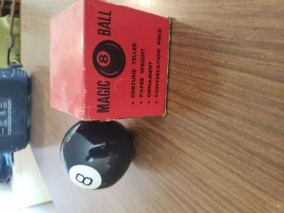 Vintage Maybe 1950s Magic 8 Ball With Box