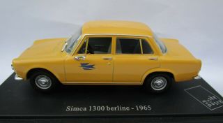 Universal Hobbies 1/43 - La Poste Ptt - Simca 1300 Berline 1965