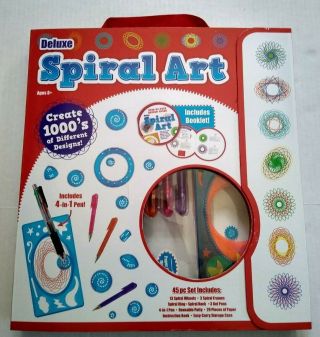 Deluxe Spiral Art Kids Craft Gift Spirograph Toy
