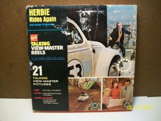Vintage 1973 Gaf Talking View - Master Reels - Herbie Rides Again