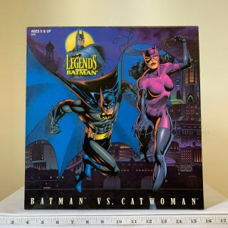 1996 Kenner Legends Of Batman Batman Vs Catwoman Action Figures