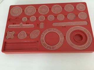 Vintage Spirograph Drawing Set By Kenner