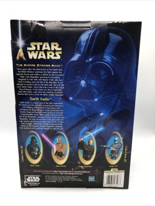 Star Wars Empire Strikes Back Darth Vader Character Collectible 2002 Hasbro 12 