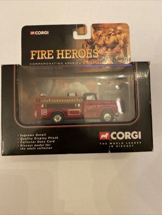 Corgi Fire Heroes 1966 Gmc Fire Pumper - Chicago Fire Department - Cs90009