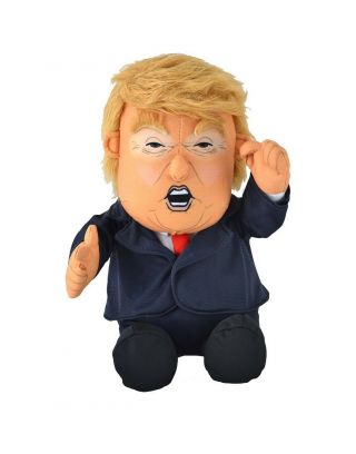 Pull My Finger Farting Donald Trump Plush Figure Doll Animated Hair Talking10.  5 "