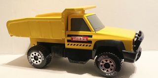 Tonka Steel Dump Truck Real Tough Quarry Rock Hauler 92207 Yellow Hasbro