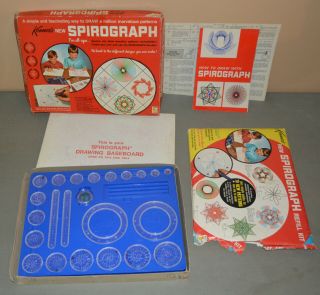 Vintage Spirograph Set - Kenner 1967