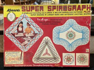 Vintage 1969 Kenner " Spirograph ",  Geometric Art Toy,  No 2400 - Complete