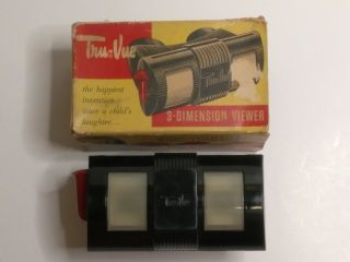 Vintage " Tru - Vue " 3 - D Viewer No.  502 Usa
