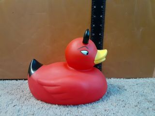Accoutrements Xl Devil Duckie Rubber Duck Collectible Figure Red