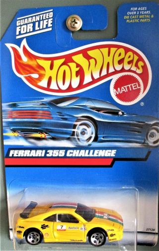Hot Wheels Ferrari 355 Challenge Issued 2000 Collector Number 162
