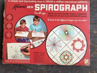 Vintage 1967 Kenner Spirograph Set 401 Complete Nr