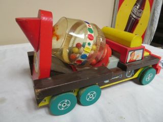 VTG 1960 ' S FISHER PRICE CEMENT TRUCK VERY NEAT 2