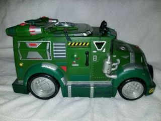 2002 Playmates Tmnt Battle Shell Armored Attack Truck Vehicle Ninja Turtles