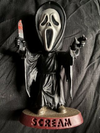 1999 Horror Headliners Xl Scream Ghost Face Figure Lmt Edt Mib With Knife