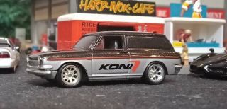 1/64 Hot Wheels Ltd Custom 69 Volkswagen Vw Variant Squareback Koni