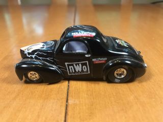 41 Willys Racing Champion.  Nwo Hollywood Hogan 1998 Black White Red 1/64 Scale