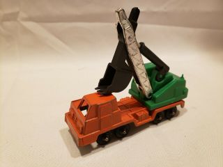 Vintage Tootsie Toy Backhoe Steam Shovel Crane Diecast