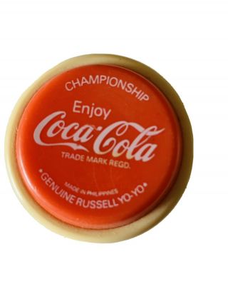 Coca Cola Russell Yoyo Championship Phillipines Plus Packet Of Strings