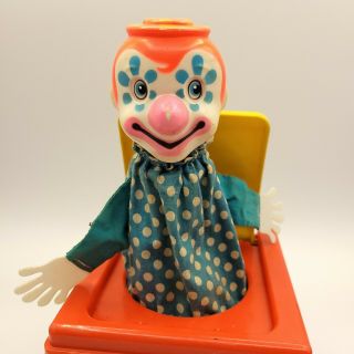 Vintage 1976 Mattel Jack in the Box Pop Up Clown 2