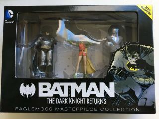 Batman The Dark Knight Returns Set Of 3 Figures From The Eaglemoss Masterpiece