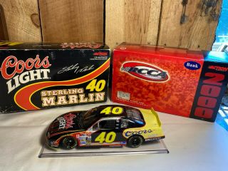 2000 Action Coors Light Nascar 40 Sterling Marlin Die - Cast 1:24 Scale Bank