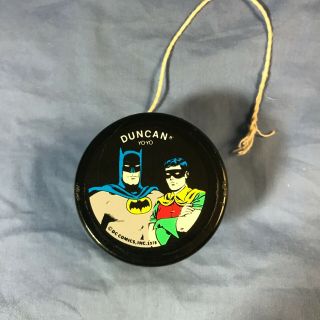Vintage Duncan Yo - Yo Yoyo Batman & Robin Dc Comics 1978 1970s Euc Fast