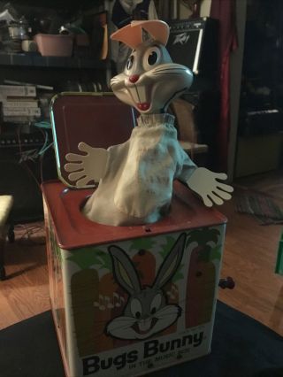 Bugs Bunny In The Music Box Toy Mattel 1962