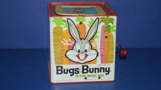 Vintage 1962 Bugs Bunny IN THE MUSIC BOX MATTEL Pop Up - Stock 573 Warner 2