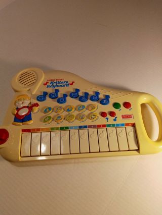 Vtech Little Smart Kritters Keyboard Vintage Electronic Songs - &