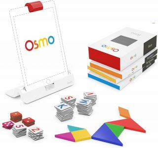 Osmo Genius Kit Visual Thinking Problem Solving Set W/ 5 Games Ages 5 - 12