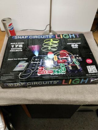 Snap Circuits Light - Build Over 175 Exciting Projects - By Elenco Complete Set