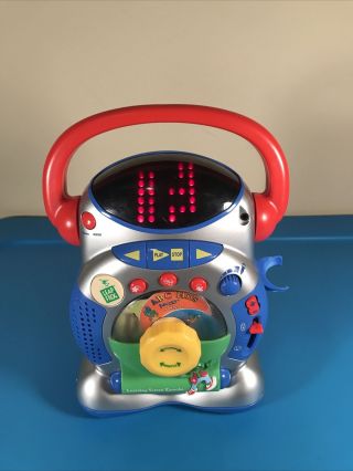 Leapfrog Learning Screen Karaoke Toy With Microphone 4 Games Songs - See Video