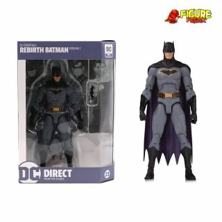 Dc Direct Collectibles 7 " Dc Essentials 23 Batman Rebirth Version 2 Figure Nm