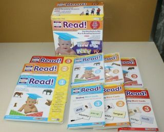 Your Baby Can Read Set Volumes Steps 1 2 3 Interactive Dvds Books Cards 3mo - 5yrs