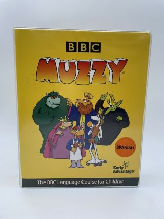 Muzzy Bbc Spanish Language Course For Children 4 Dvds/ 1 Cd - Rom/1 Cd & Book