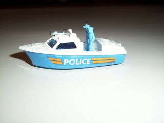 Matchbox Superfast 52 Police Launch 1976 Nm