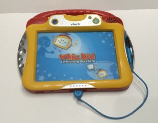 Vtech Whiz Kid Learning System Only With Thomas The Train Cartridge And Pages