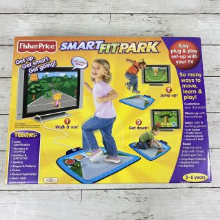 Fisher Price Smart Fitpark Plug N Play Kids Exercise & Learning Game P4494 Open