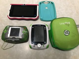 Leapstergs,  Leapster,  Leappad Explorer 2 With 6 Games,  Case