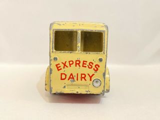 DINKY TOYS NCB ELECTRIC VAN,  30v Express Dairy Cream And Red (912) 3